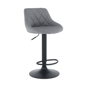 Barová židle TERKAN — ekokůže/kov