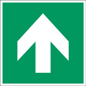 Směrová šipka 90° - značka