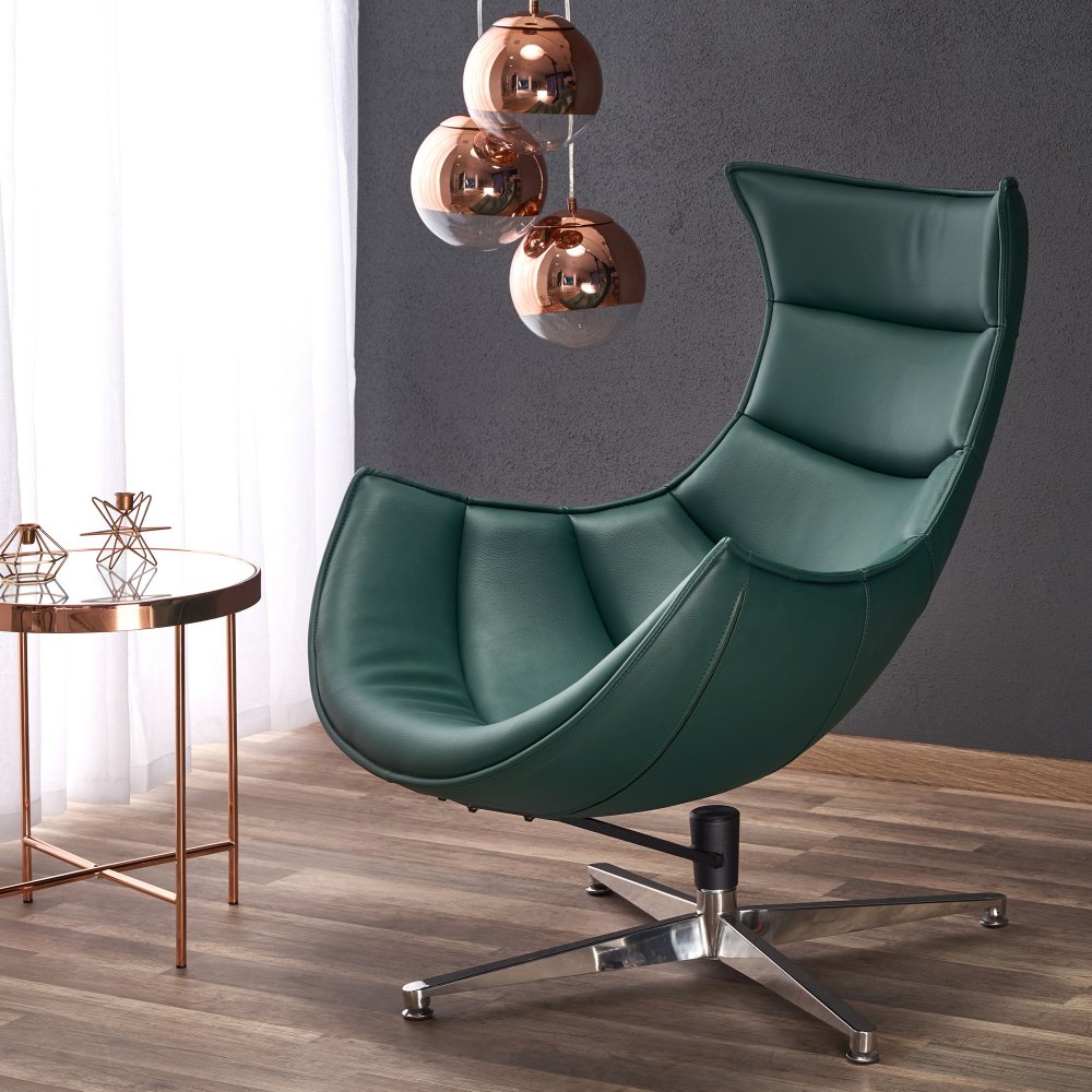 Designové křeslo LUXOR — otáčení
