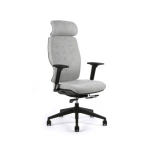 Kancelářská ergonomická židle SELENE — více barev Šedá F82